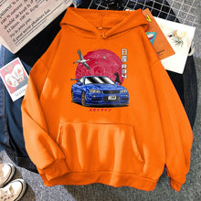 Load image into Gallery viewer, Nissan GTR R34 Skyline Hoodie FREE Shipping Worldwide!! - Sports Car Enthusiasts