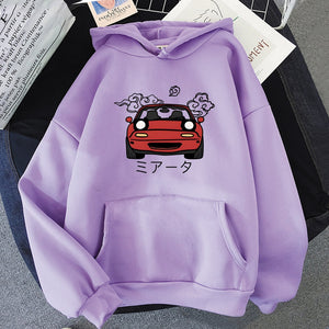 Mazda MX5 Miata Hoodie FREE Shipping Worldwide!! - Sports Car Enthusiasts