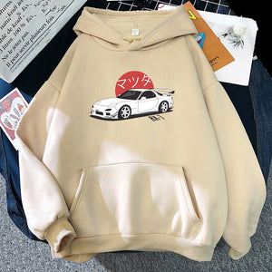 Mazda RX7 Hoodie FREE Shipping Worldwide!! - Sports Car Enthusiasts