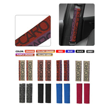 Load image into Gallery viewer, 2pcs Bride - Recaro Car Seat Belt Cover FREE Shipping Worldwide!!