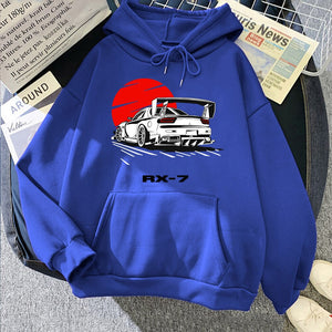 Mazda RX7 Hoodie FREE Shipping Worldwide!! - Sports Car Enthusiasts