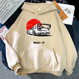 Mazda RX7 Hoodie FREE Shipping Worldwide!! - Sports Car Enthusiasts