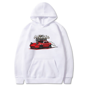 Mazda MX5 Miata Hoodie FREE Shipping Worldwide!! - Sports Car Enthusiasts