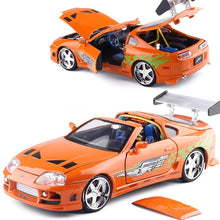 Charger l&#39;image dans la galerie, Fast and Furious Toyota Supra MK4 Alloy Car Model FREE Shipping Worldwide!!