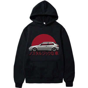 Honda Civic Hoodie FREE Shipping Worldwide!! - Sports Car Enthusiasts