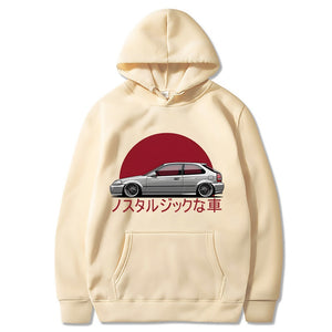 Honda Civic Hoodie FREE Shipping Worldwide!! - Sports Car Enthusiasts