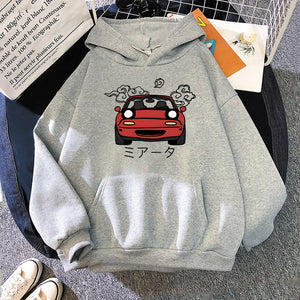 Mazda MX5 Miata Hoodie FREE Shipping Worldwide!! - Sports Car Enthusiasts