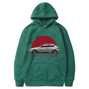 Honda Civic Hoodie FREE Shipping Worldwide!! - Sports Car Enthusiasts