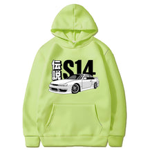 Load image into Gallery viewer, Nissan Silvia S14 Hoodie FREE Shipping Worldwide!! - Sports Car Enthusiasts