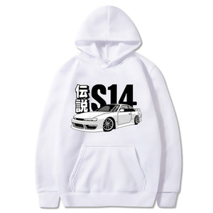 Nissan Silvia S14 Hoodie FREE Shipping Worldwide!! - Sports Car Enthusiasts