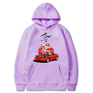 Mazda MX5 Miata Hoodie FREE Shipping Worldwide!! - Sports Car Enthusiasts