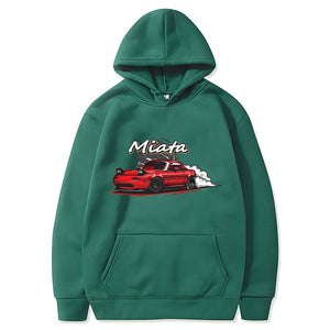 Mazda MX5 Miata Hoodie FREE Shipping Worldwide!! - Sports Car Enthusiasts