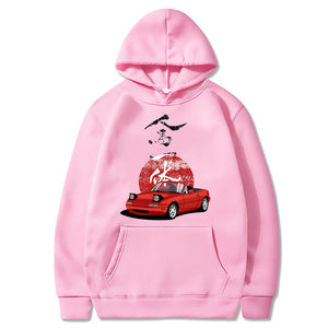 Mazda MX5 Miata Hoodie FREE Shipping Worldwide!! - Sports Car Enthusiasts
