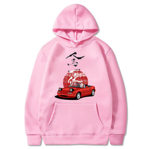 Mazda MX5 Miata Hoodie FREE Shipping Worldwide!! - Sports Car Enthusiasts