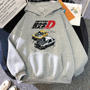 Initial D Hoodie FREE Shipping Worldwide!! - Sports Car Enthusiasts