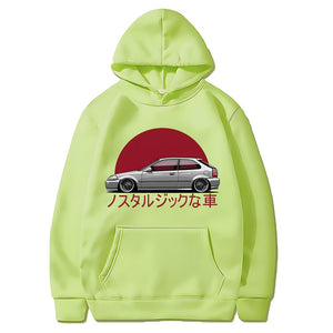 Honda Civic Hoodie FREE Shipping Worldwide!! - Sports Car Enthusiasts