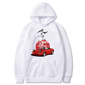 Mazda MX5 Miata Hoodie FREE Shipping Worldwide!! - Sports Car Enthusiasts