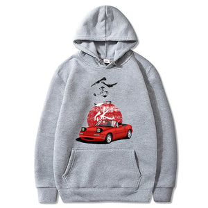 Mazda MX5 Miata Hoodie FREE Shipping Worldwide!! - Sports Car Enthusiasts