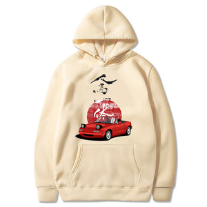 Mazda MX5 Miata Hoodie FREE Shipping Worldwide!! - Sports Car Enthusiasts