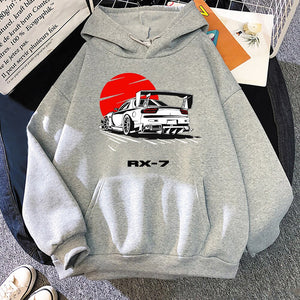 Mazda RX7 Hoodie FREE Shipping Worldwide!! - Sports Car Enthusiasts