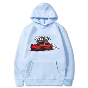 Mazda MX5 Miata Hoodie FREE Shipping Worldwide!! - Sports Car Enthusiasts