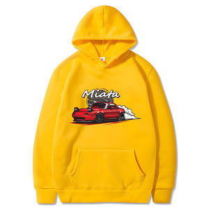 Mazda MX5 Miata Hoodie FREE Shipping Worldwide!! - Sports Car Enthusiasts