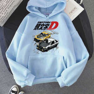 Initial D Hoodie FREE Shipping Worldwide!! - Sports Car Enthusiasts