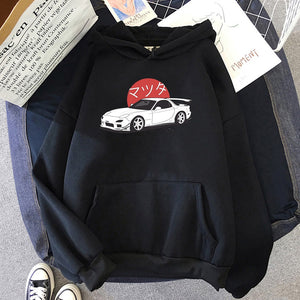 Mazda RX7 Hoodie FREE Shipping Worldwide!! - Sports Car Enthusiasts