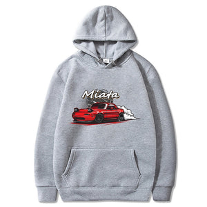 Mazda MX5 Miata Hoodie FREE Shipping Worldwide!! - Sports Car Enthusiasts