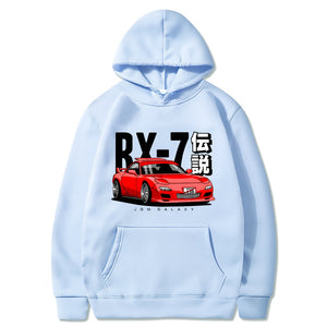 Mazda RX7 Hoodie FREE Shipping Worldwide!! - Sports Car Enthusiasts