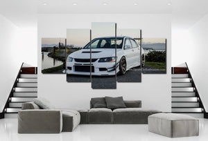 Mitsubishi Evo Canvas 3/5pcs FREE Shipping Worldwide!! - Sports Car Enthusiasts