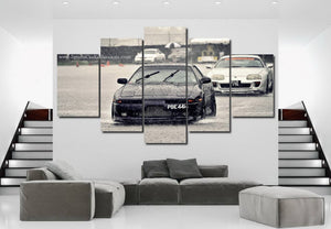 Toyota Supra MK3/4 Canvas 3/5pcs FREE Shipping Worldwide!! - Sports Car Enthusiasts