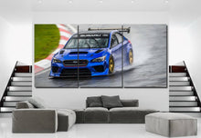 Charger l&#39;image dans la galerie, Subaru Impreza STI Nurburgring Canvas 3/5pcs FREE Shipping Worldwide!! - Sports Car Enthusiasts