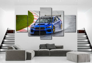 Subaru Impreza STI Nurburgring Canvas 3/5pcs FREE Shipping Worldwide!! - Sports Car Enthusiasts