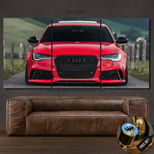 Audi RS6 Canvas FREE Shipping Worldwide!! - Sports Car Enthusiasts