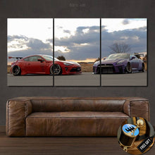 Charger l&#39;image dans la galerie, GT86 &amp; GT-R R35 Canvas 3/5pcs FREE Shipping Worldwide!! - Sports Car Enthusiasts