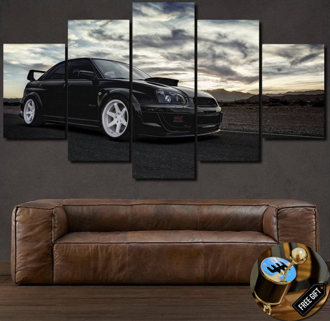 Subaru Impreza STI Canvas FREE Shipping Worldwide!! - Sports Car Enthusiasts