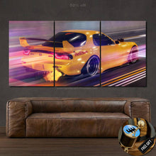 Laden Sie das Bild in den Galerie-Viewer, Mazda RX7 Canvas FREE Shipping Worldwide!! - Sports Car Enthusiasts
