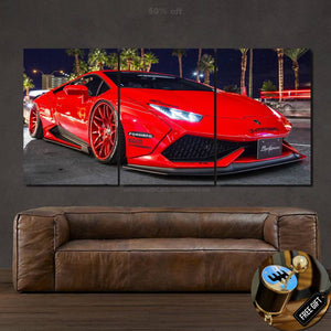 Lamborghini Canvas 3/5pcs FREE Shipping Worldwide!! - Sports Car Enthusiasts