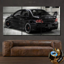 Load image into Gallery viewer, Mitsubishi EVO 9 Canvas 3/5pcs FREE Shipping Worldwide!! - Sports Car Enthusiasts