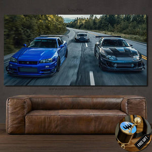 JDM Canvas FREE Shipping Worldwide!! - Sports Car Enthusiasts