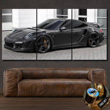Load image into Gallery viewer, Porsche 911 Turbo Carbon Fiber Edition Canvas 3/5pcs FREE Shipping Worldwide!! - Sports Car Enthusiasts