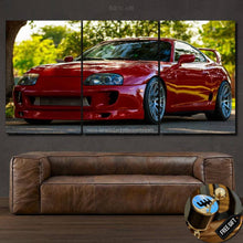 Load image into Gallery viewer, Toyota Supra Canvas 3/5pcs FREE Shipping Worldwide!! - Sports Car Enthusiasts