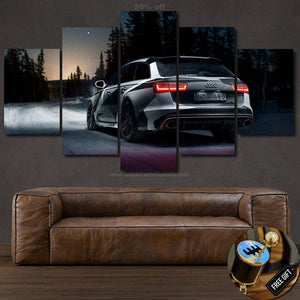 Audi RS6 Canvas 3/5pcs FREE Shipping Worldwide!! - Sports Car Enthusiasts