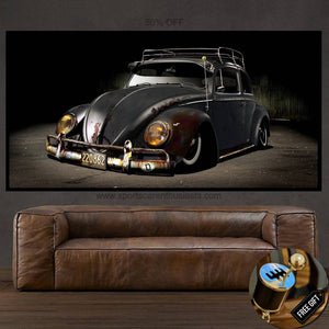 VW Beetle Canvas 3/5pcs FREE Shipping Worldwide!! - Sports Car Enthusiasts