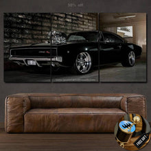 Laden Sie das Bild in den Galerie-Viewer, Dodge Charger Canvas FREE Shipping Worldwide!! - Sports Car Enthusiasts