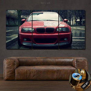 BMW E46 Canvas 3/5pcs FREE Shipping Worldwide!! - Sports Car Enthusiasts