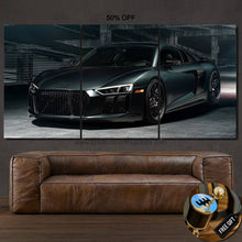 Laden Sie das Bild in den Galerie-Viewer, Audi R8 Canvas FREE Shipping Worldwide!! - Sports Car Enthusiasts