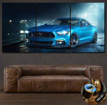 Charger l&#39;image dans la galerie, Ford Mustang Canvas 3/5pcs FREE Shipping Worldwide!! - Sports Car Enthusiasts