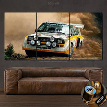 Charger l&#39;image dans la galerie, Audi S1 Quattro Canvas FREE Shipping Worldwide!! - Sports Car Enthusiasts